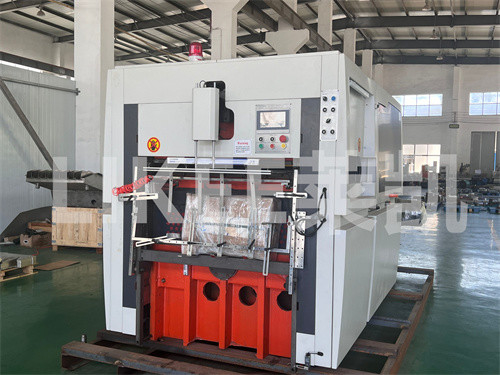 Buy Automatic Aluminum Foil Cover Lid  Liner Die Cutting Machine With Manual Pneumatic Lock Plate online manufacture