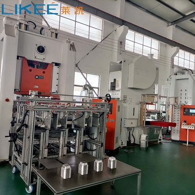 Buy Siemens Motor Control Automated Electric 4 Capacity Aluminum Foil Pot Making Machine Customized Design online manufacture