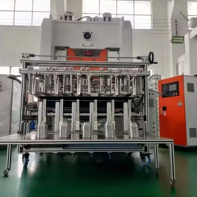 Buy Fully Automatic 35~70 Strokes/min Disposable Tableware Aluminium Foil Plate Making Machine online manufacture