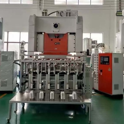 Buy Fully Automatic Disposable Aluminum Foil Tray Making Machine with Long Life online manufacture
