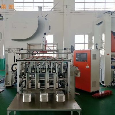 Buy Customized Silver Foil Container Making Machine With 1100*900MM Working Plate online manufacture