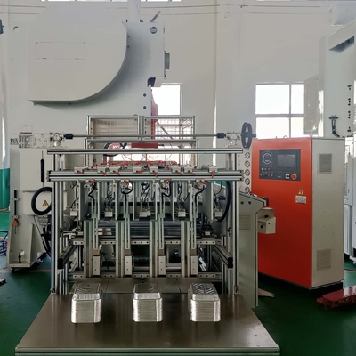 Buy Customized Silver Foil Container Machine With 1100*900MM Working Plate online manufacture
