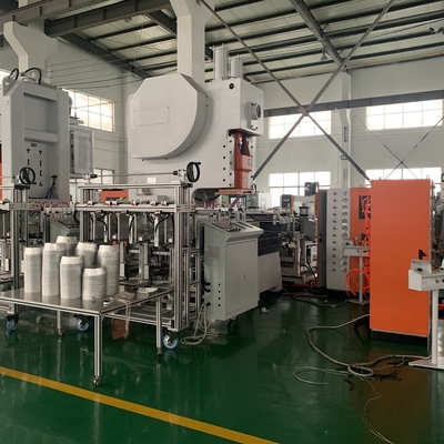 Buy Fully Automatic High Speed Customized Design Aluminum Foil Tray Making Machine online manufacture