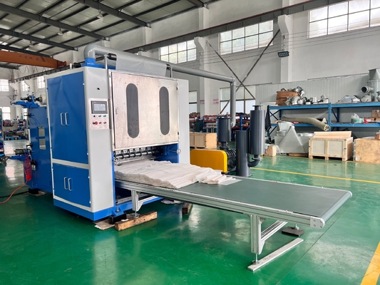 Buy Easy Using Electric HDPE Plastic Tear Folding Pop Out Sheets Machine LKS300 online manufacture
