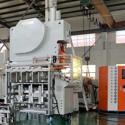 Buy Fully Automatic Aluminum Disposable Plate Making Machine With Mitsubishi PLC online manufacture