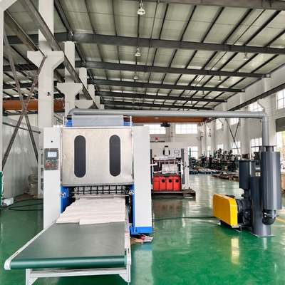Buy High Efficiency V Shape Aluminum Foil Pop Up Sheets Machine For Catering Food online manufacture