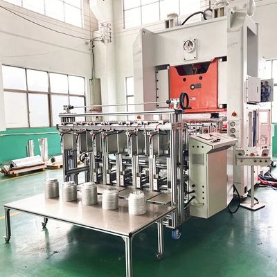 Buy Aluminium Foil Food Container Making Machine Heavy Duty Disposable Insulation Round Shape online manufacture