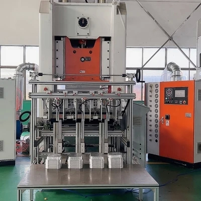 Buy Working Speed Stroke Adjustable Type Aluminum Foil Tray Making Machine With Long Life online manufacture