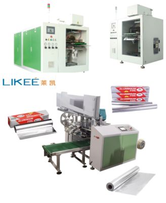 Buy House Foil Rewinding Machine Automatic Cling Film Rewinder 700m/min High-Speed Production online manufacture