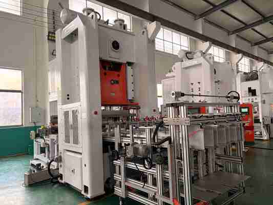 Buy LK-T80 Aluminum Foil Container Machine Easy to Operate with Touch Screen online manufacture