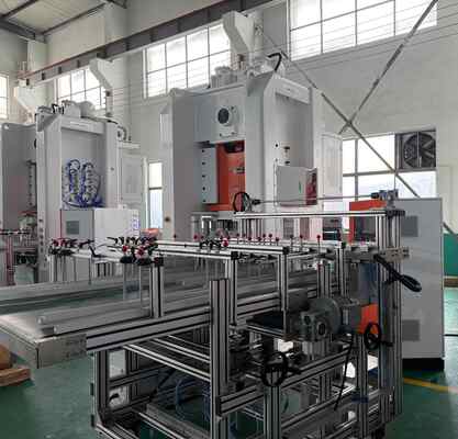 Buy LK-T80 Takeaway Food Packaging Disposable Aluminum Foil Container 3 Cavity Foil Pan Machine online manufacture