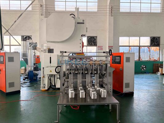 Buy 63ton Aluminum Foil Container Making Machine with Scrap Aspirator and Waste Recycling System for One Operator Operation online manufacture