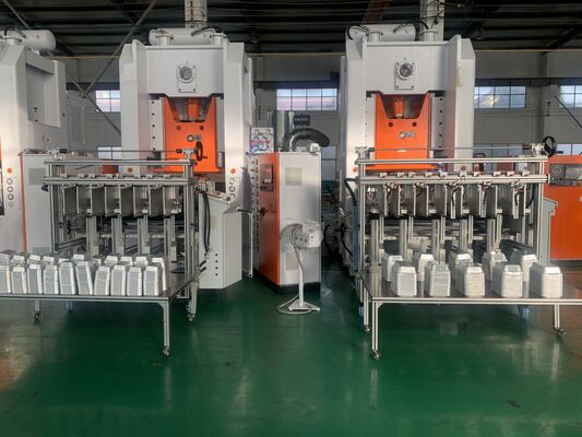 Buy H-Type Frame Aluminum Foil Container Machine with Intelligent Control for Multi-Cavity High Productivity online manufacture