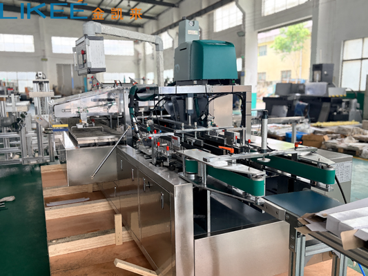 Buy Automatic Cartoning Machine Adjustable Cartoning Line for Wet Wipes, Plastic Wrap & Paper Products, 380V 3-Phase online manufacture