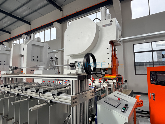 Buy C Frame Aluminum Foil Container Machine with Overseas Setup Service and 24/7 After-Sales Support online manufacture