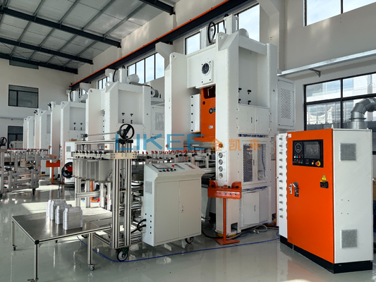 Buy Aluminium Foil Plate Making Machine 80ton with Safety Door, Mold Lifter & 60 Sets Parameter Storage online manufacture