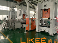 Top Safety Level With Safety Door Automatic Type Aluminium Foil Food Container Production Line