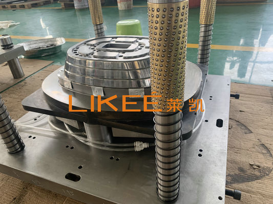 Buy 4 cavities Steel CR12 Foil Food Pan Mould Punching Type online manufacture