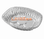 8006 Disposable Aluminium Foil Baking Pan Catering Tray With Plastic Lid