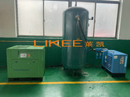 Low Noise Electric Rotary Screw Air Compressor With Dryer