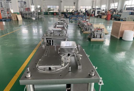 Buy Steel 4 Cavities Aluminum Foil Container Mould High Productivity online manufacture