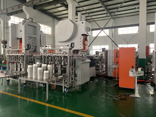 Buy Efficient LK-T63 Siemens Motor Aluminum Foil Plate Making Machine For Food Packing online manufacture
