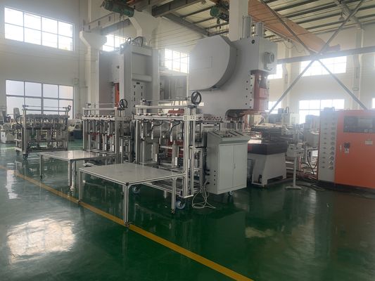 buy LK-T63 Aluminum Foil Container Making Machine with Integrated Material Recycling System online manufacture