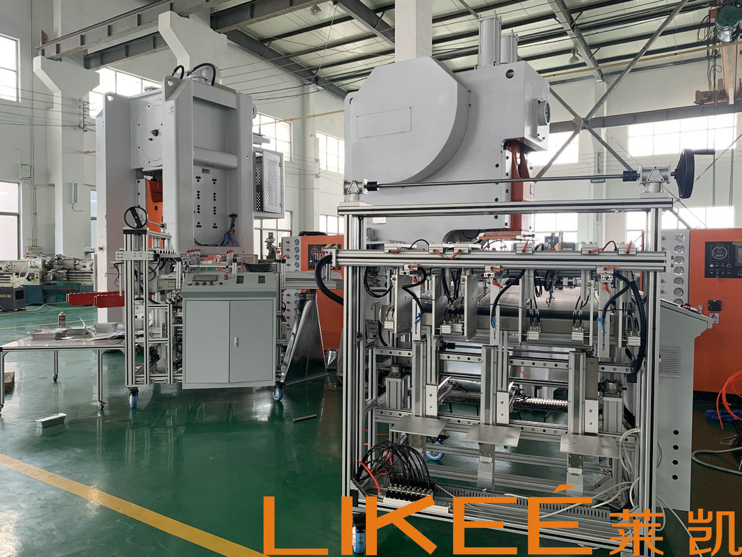 15000pcs/H  High Production Capacity Aluminium Food Container Making Machine