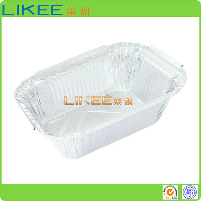 Aluminum Foil Disposable Food Containers High Temperature Resistance