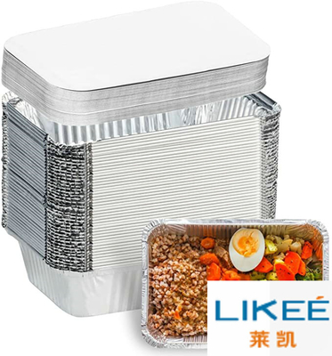 Customizable Colors Aluminum Disposable Food Containers Insulation Preservation