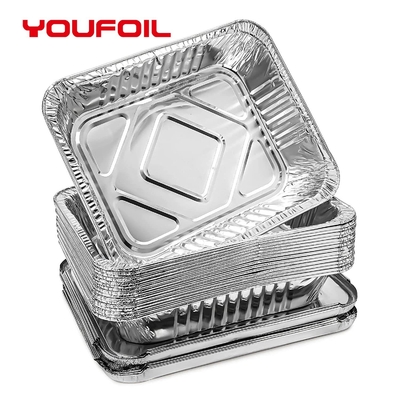 Food Grade Disposable 1LB Take-out Aluminum Foil Pan for Catering