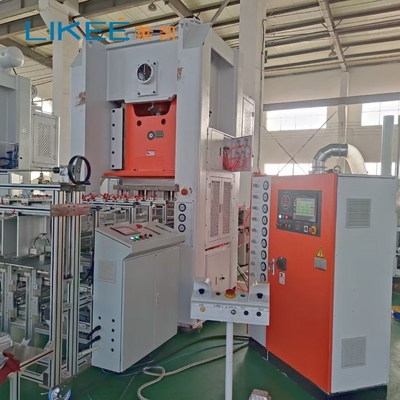LK-T80 Aluminum Foil Making Pan Container Machine 12000PCS Per Hour Schneider Electrical