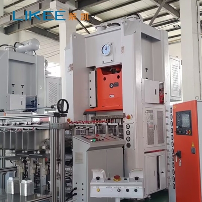 26KW Aluminium Food Container Making Machine 12000pcs/H High Production Capacity