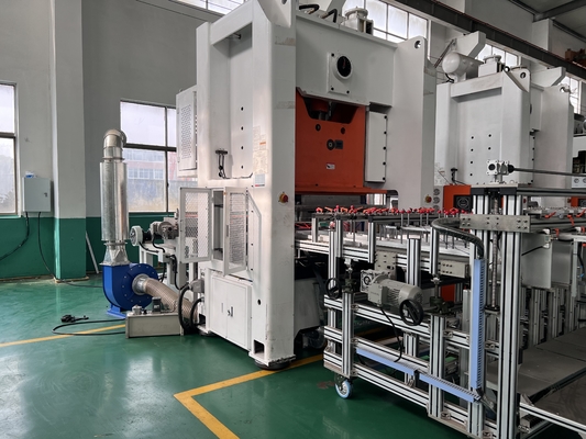 Automatic 26KW Power Aluminium Foil Cup Making Machine Electric Controlled