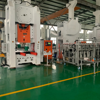 Fully Automatic Aluminium Foil Food Container Making Machine With 4 Cavities