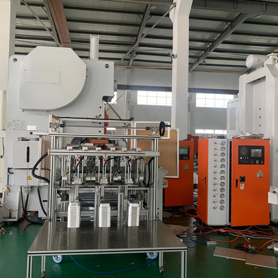 12000 Pcs/h 3 Cavities C Frame Aluminium Foil Container Production Line