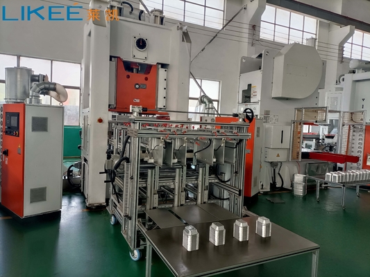 80TON H-Type 4-5 Cavities SIEMENS Motor Aluminum Foil Food Container Machine