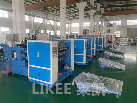 Durable High Precision Pop Up Aluminum Foil Sheet Cutting making machine with a Net Weight of 4000kg