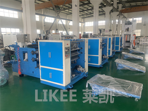2023 Latest Model Three Folding Aluminum Foil Pop up Sheet Machine for Food Package