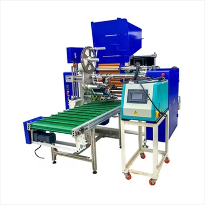 LKWD-450 House Aluminum Foil Rewinding Automatic Machine 50HZ Frequency 4KW Motor