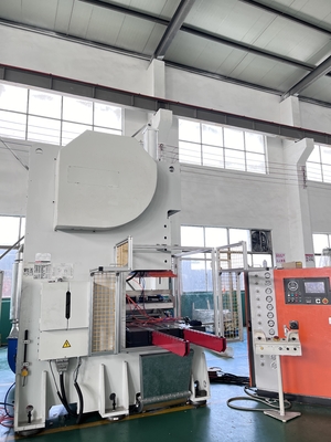 LK-T63 Food Container Aluminum Foil Punching Machine Customized Design Tray Making Line