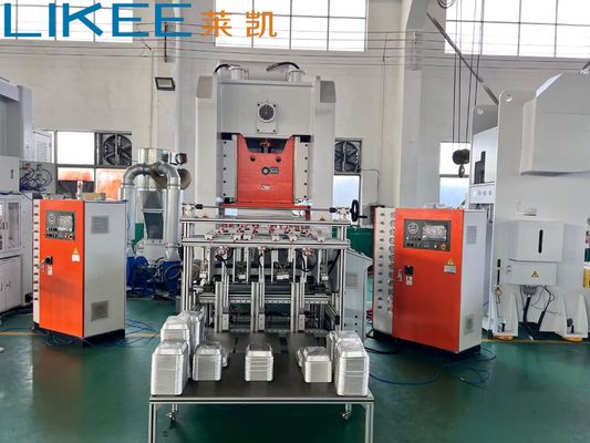 T80 Aluminum Foil Container Machine Recyclable Smooth Wall Rectangular Disposable For Food Baking