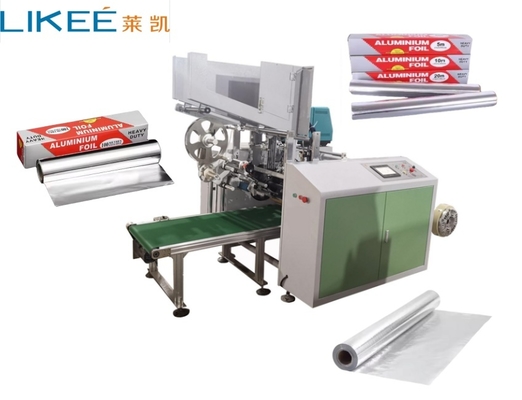 LKWD-450 House Aluminum Foil Rewinding Automatic Machine Electric Driven Type