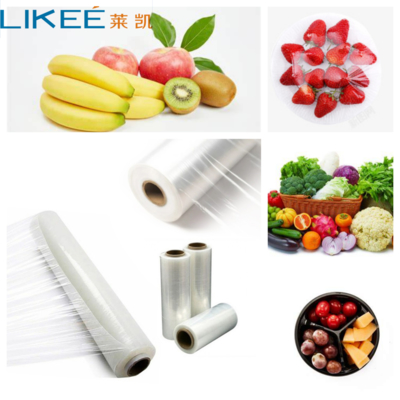LK-CF02 Cling Film Roll Rewinding Machine Equipped With High Output Speed 700m/min