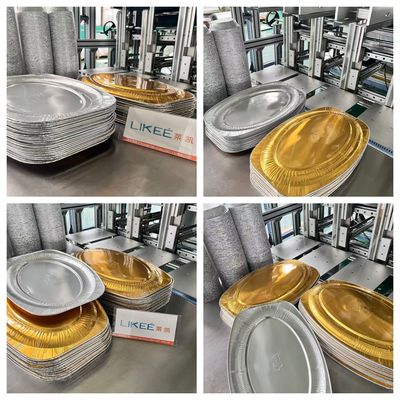 LK-T80 Food Container Punching Machine Automatic Food-Safe Fish Pan Forming Machine