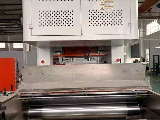 LK-T80 Aluminum Foil Container Machine with Closed Oil Circuit 12000pcs/hour High Precised Steel