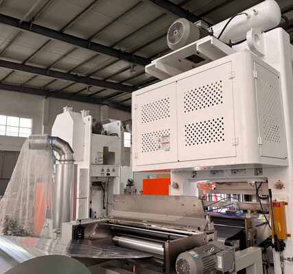 LK-T80 80Ton Aluminum Foil Container Machine with Custom Logo Embossing for 24-Hour Continuous Production