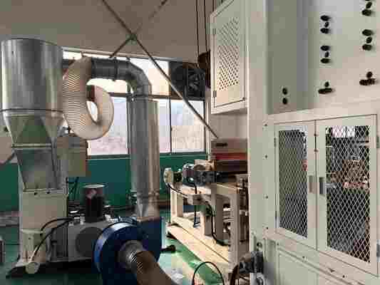 LK-T80 Aluminum Foil Making Machine Container with Mitsubishi PLC Control System Multi-Language