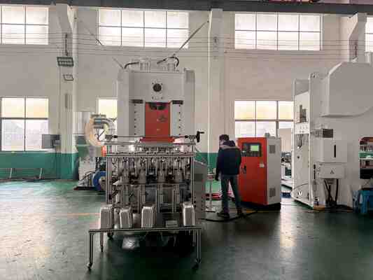 LK-T80 Aluminum Foil Making Machine with 50 Strokes/Min Average Production Speed 80ton Press Capacity and 10-Year Service Life
