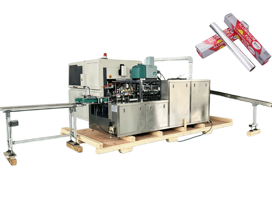 Automatic Cartoning Machine Aluminum Foil Small Roll 30-60 Boxes/Min Auto Box Filler